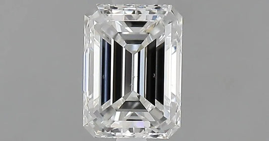 0.71ct Emerald Natural Diamond (Colour E, Clarity VS2, GIA Certified)