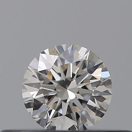 0.19 ct H VVS1 Round Natural Diamond - GIA Certified