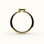 Classic Cushion Cut Bezel Ring Setting