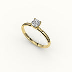 Classic Cushion Cut Solitaire Ring Setting