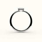 Classic Elongated Cushion Bezel Ring Setting