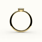 Classic Elongated Cushion Bezel Ring Setting