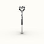 Classic Elongated Cushion Solitaire Ring Setting