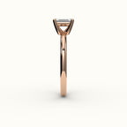 Classic Emerald Cut Solitaire Ring Setting