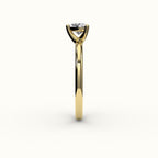 Heart Cut Solitaire Ring Setting