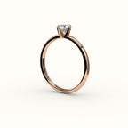 Classic Hexagon Cut Solitaire Ring Setting