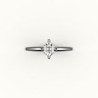 Classic Hexagon Cut Solitaire Ring Setting
