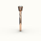 Classic Octagon Cut Solitaire Ring Setting
