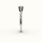 Classic Octagon Cut Solitaire Ring Setting