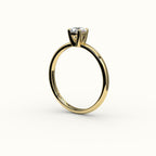 Classic Octagon Cut Solitaire Ring Setting