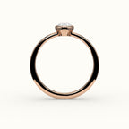 Classic Oval Bezel Ring Setting