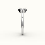 Classic Oval Bezel Ring Setting