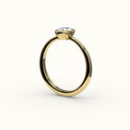 Classic Oval Bezel Ring Setting
