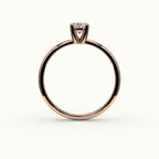 Classic Oval Solitaire Ring Setting
