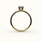 Classic Oval Solitaire Ring Setting