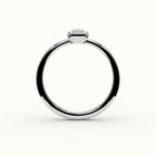 Classic Radiant Cut Bezel Ring Setting
