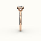 Classic Radiant Cut Solitaire Ring Setting