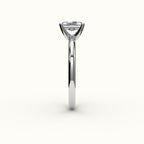 Classic Radiant Cut Solitaire Ring Setting