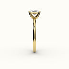 Classic Radiant Cut Solitaire Ring Setting