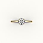 Classic Round Cut Solitaire Ring Setting