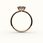 Triangle Cut Solitaire Ring Setting