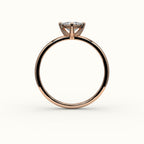 Trillion Cut Solitaire Ring Setting