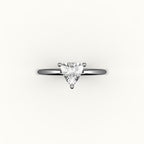 Trillion Cut Solitaire Ring Setting