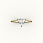 Trillion Cut Solitaire Ring Setting