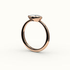 East-West Marquise Cut Bezel Ring Setting
