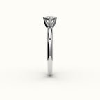 East-West Marquise Cut Solitaire Ring Setting