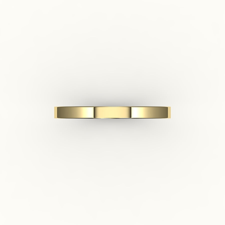 Banda de borde plano – 2 mm