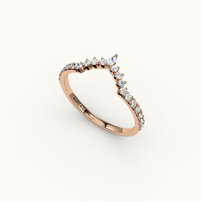 Banda de diamantes con corona de marquesa