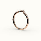 Banda de diamantes con corona de marquesa