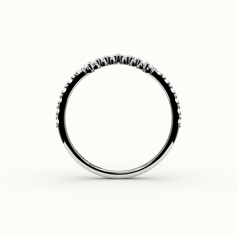 Banda de diamantes con corona de marquesa