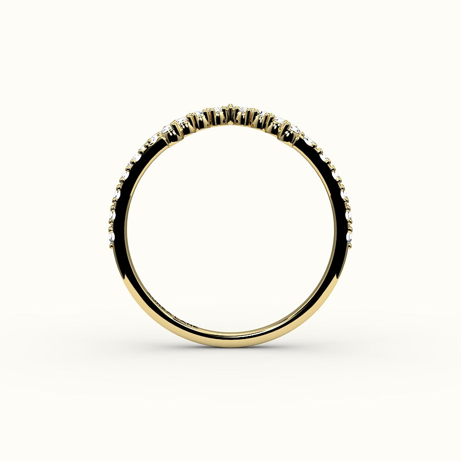 Banda de diamantes con corona de marquesa