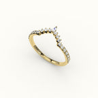 Banda de diamantes con corona de marquesa