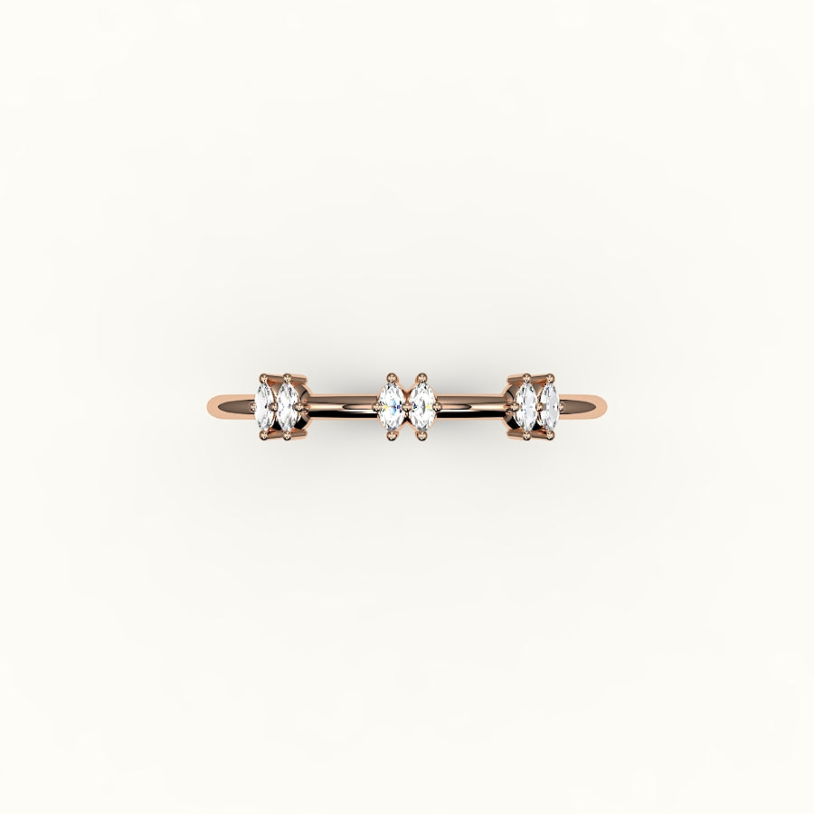 Banda de diamantes marquesa omitida