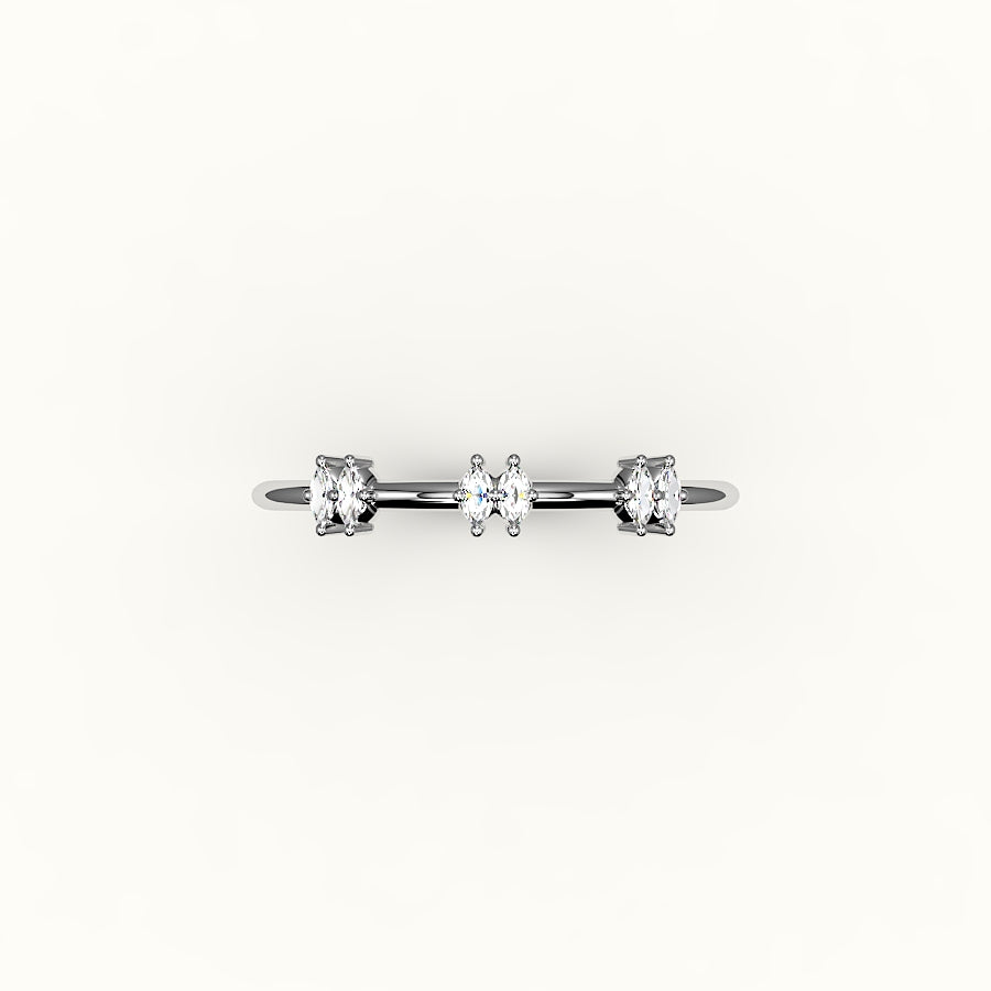 Banda de diamantes marquesa omitida