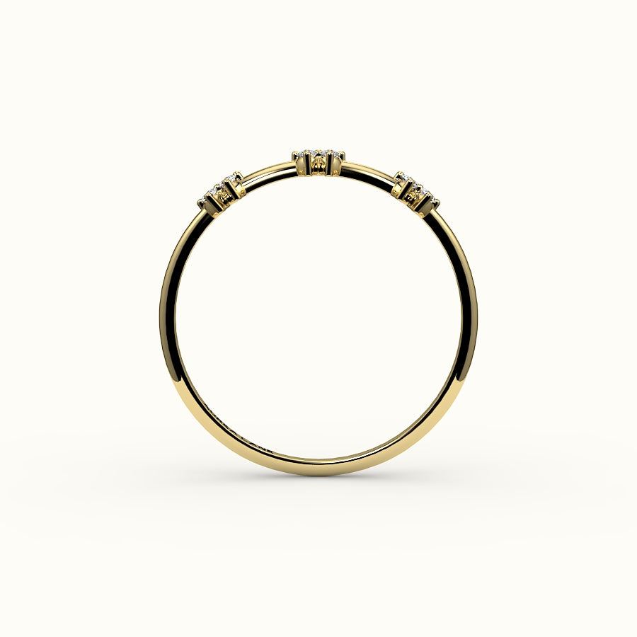 Banda de diamantes marquesa omitida