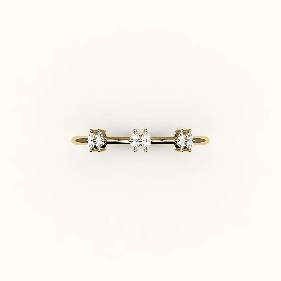 Banda de diamantes marquesa omitida