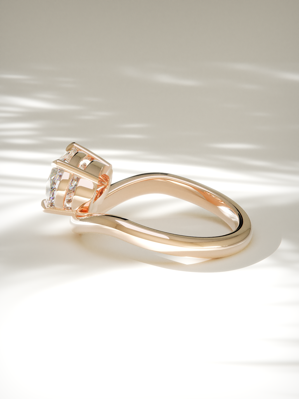 The Arco | East West Oval Solitaire (Copy) (Copy)