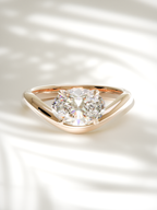 The Arco | East West Oval Solitaire (Copy) (Copy)