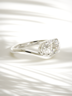 The Arco | East West Oval Solitaire (Copy) (Copy)