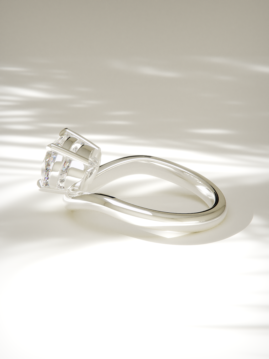 The Arco | East West Oval Solitaire (Copy) (Copy)