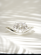 The Arco | East West Oval Solitaire (Copy) (Copy)
