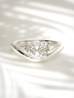The Arco | East West Oval Solitaire (Copy) (Copy)