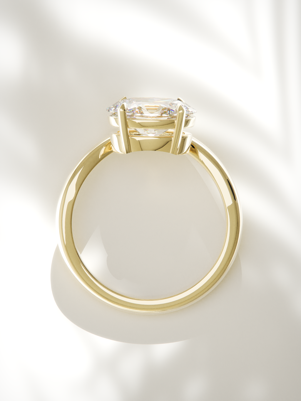The Arco | East West Oval Solitaire (Copy) (Copy)