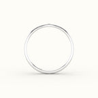 Anillo de sello con inicial moderna