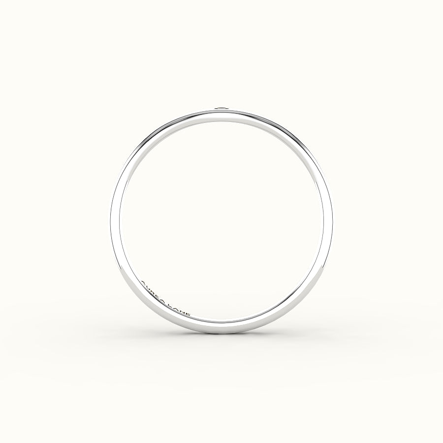 Anillo de sello con inicial moderna