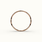 Anillo orgánico ondulado irregular